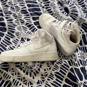 Nike AF1 mids- kids 7Y but can fit an 8.5 in women’s